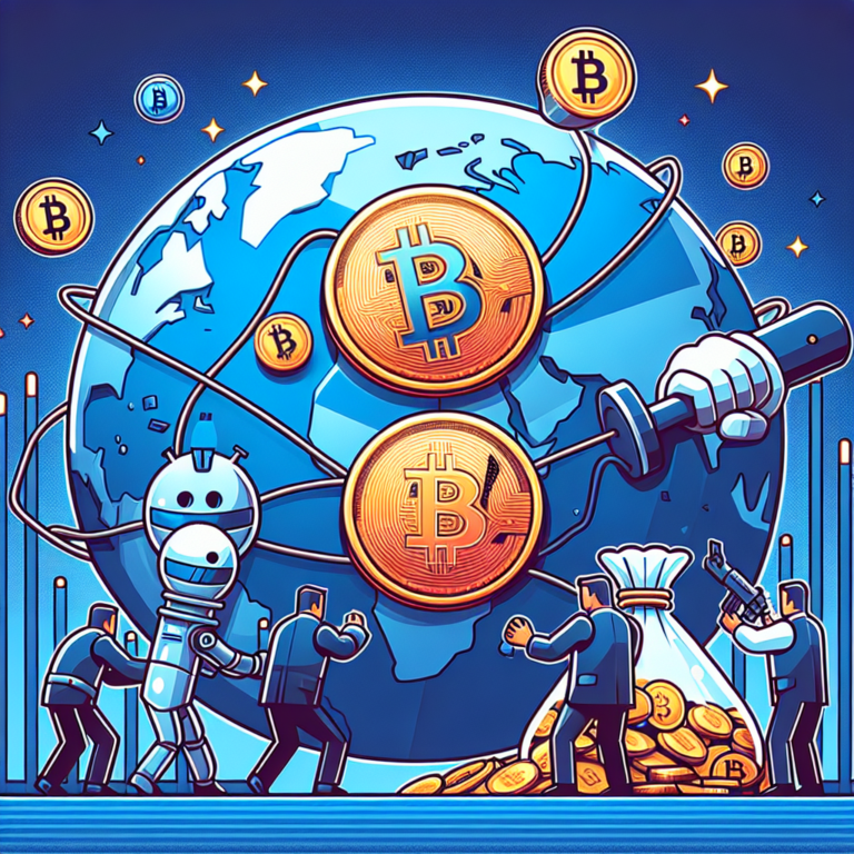 geopolitieke onrust schudt cryptomarkt bitcoin en andere munten onder invloed