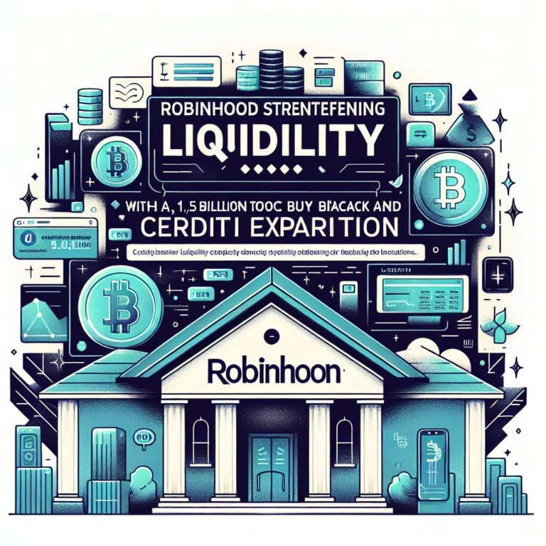 robinhood versterkt liquiditeit met 15 miljard aandeleninkoop en uitbreiding kredietfaciliteit