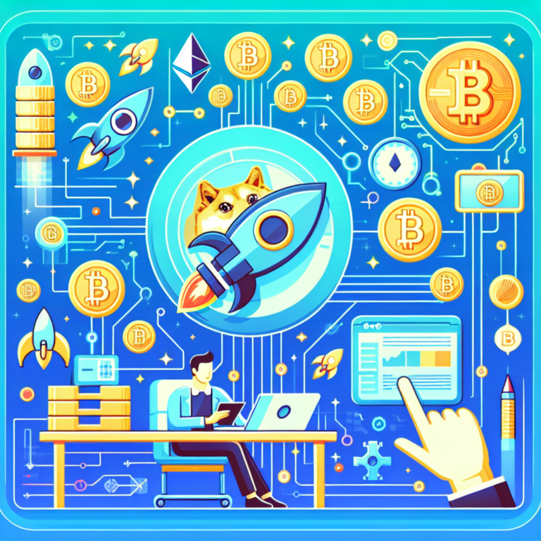 dogecoin potentiele waardestijging bij marktwaarde evenaring van bitcoin en ethereum