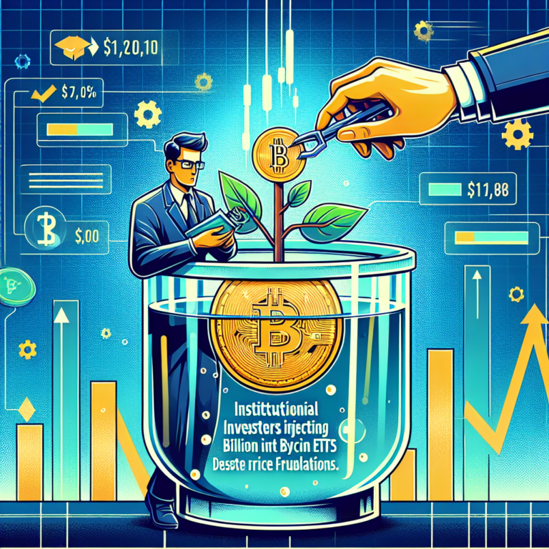 institutionele investeerders pompen miljarden in bitcoin etfs ondanks prijsfluctuaties