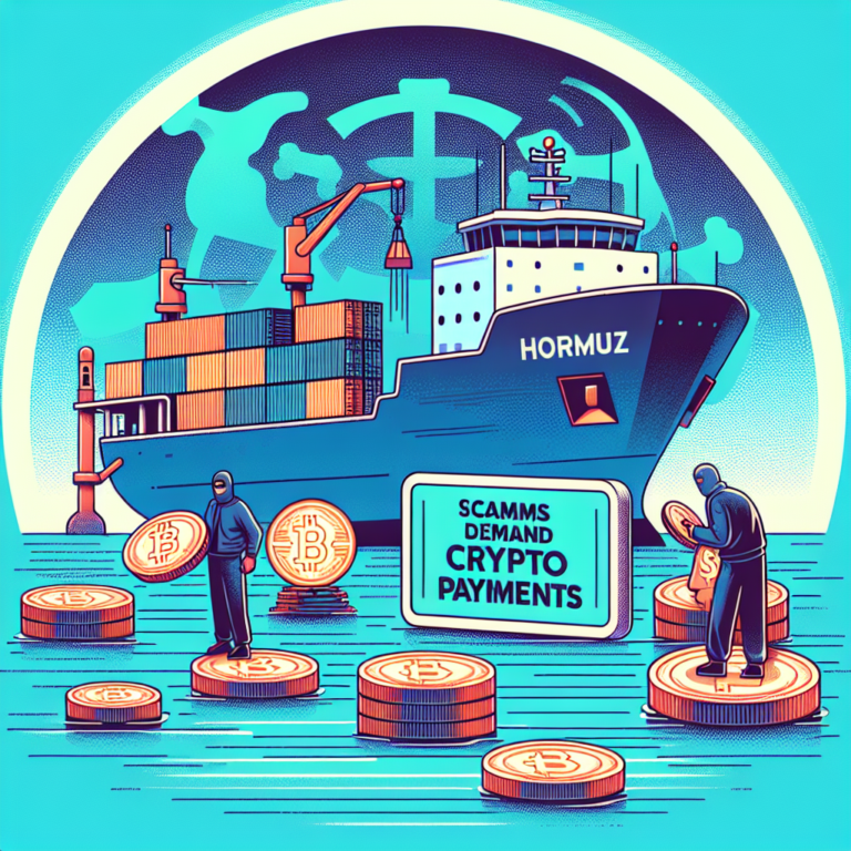 oplichters eisen crypto betalingen in straat van hormuz maritieme fraude neemt toe