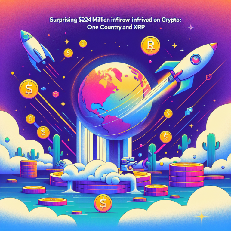 verrassende 224 miljoen inflow in crypto aangestuurd door een land en xrp