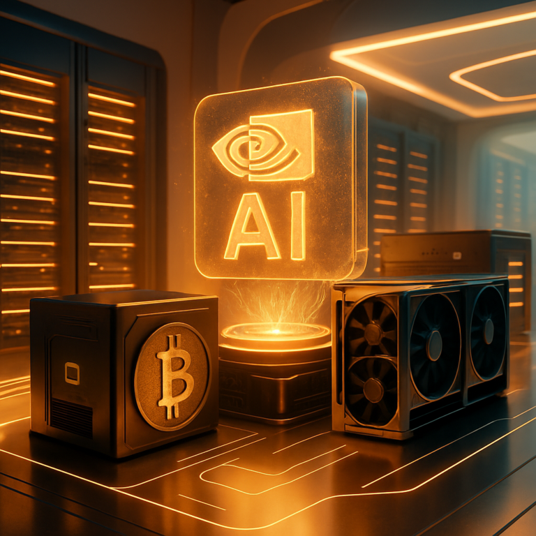 bitcoin miners bloeien op na sterke winst van nvidia