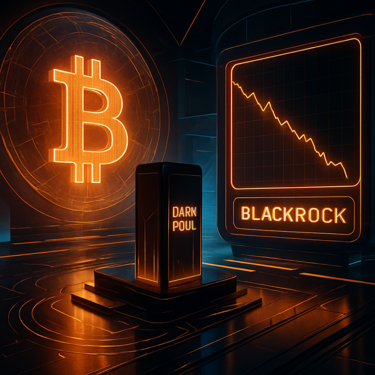 bitcoin prijsdaling de impact van blackrocks grote verkoop via dark pool