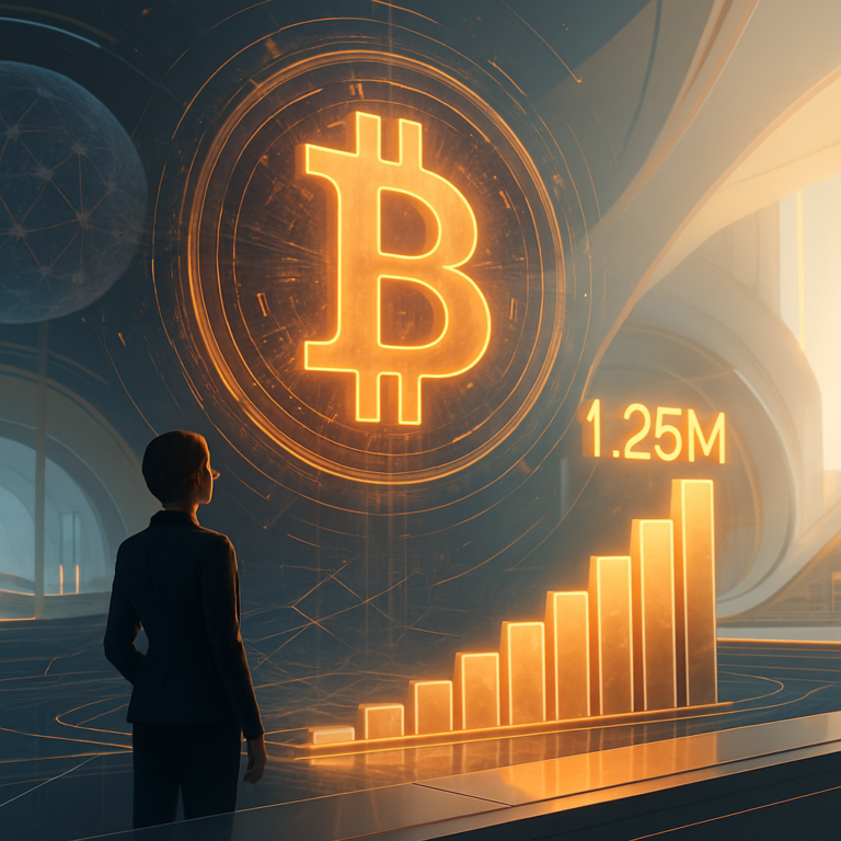 ceo van ark invest voorspelt bitcoin waardering van 125 miljoen binnen vijf jaar