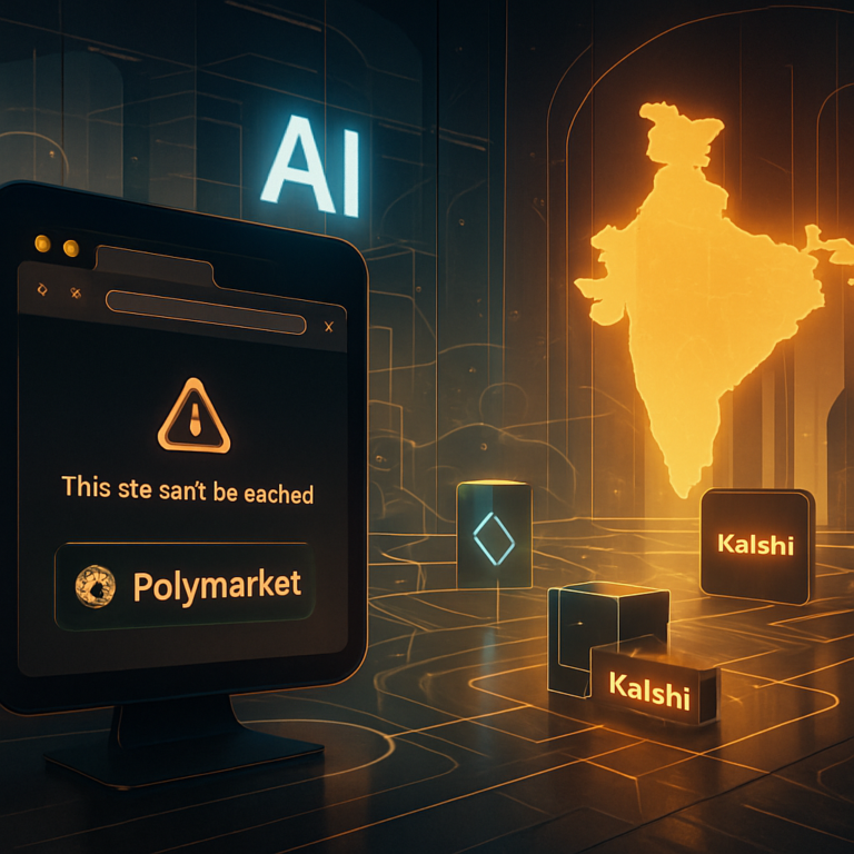 india beperkt voorspellingsmarkten polymarket sluit de deuren kalshi mogelijk volgende
