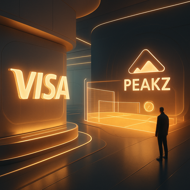 visa treedt toe als premium partner van peakz padel