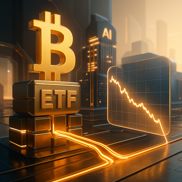 btc etfs onder druk grote uitstroom markeert nieuw tijdperk voor cryptovaluta