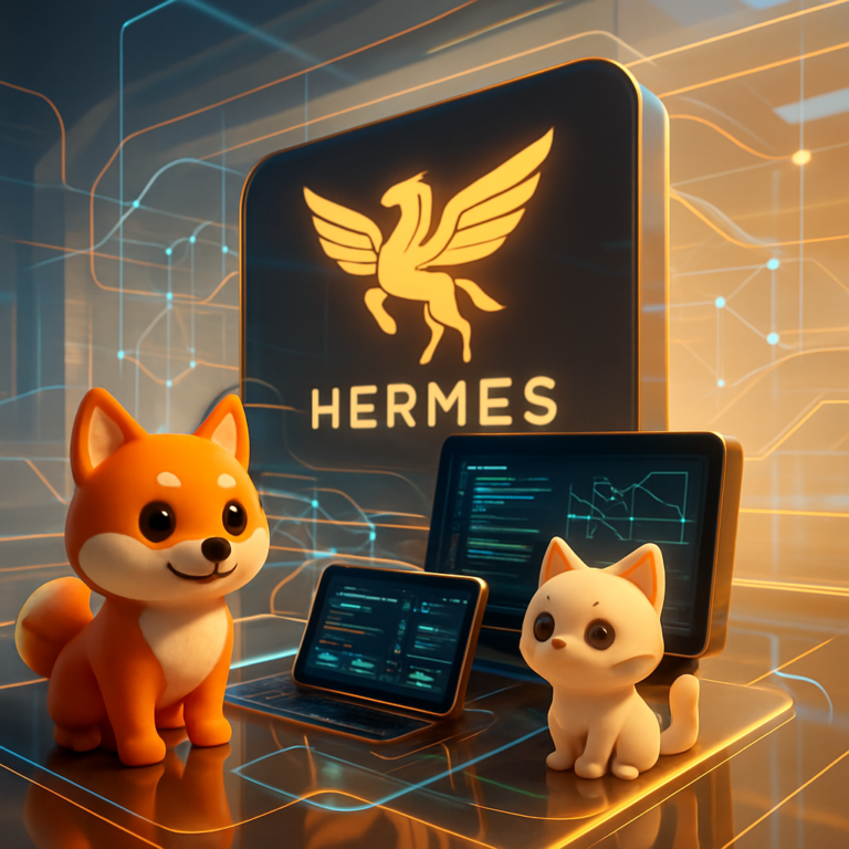 hermes agent verrijkt gebruikerservaring met innovatieve geanimeerde mascottes