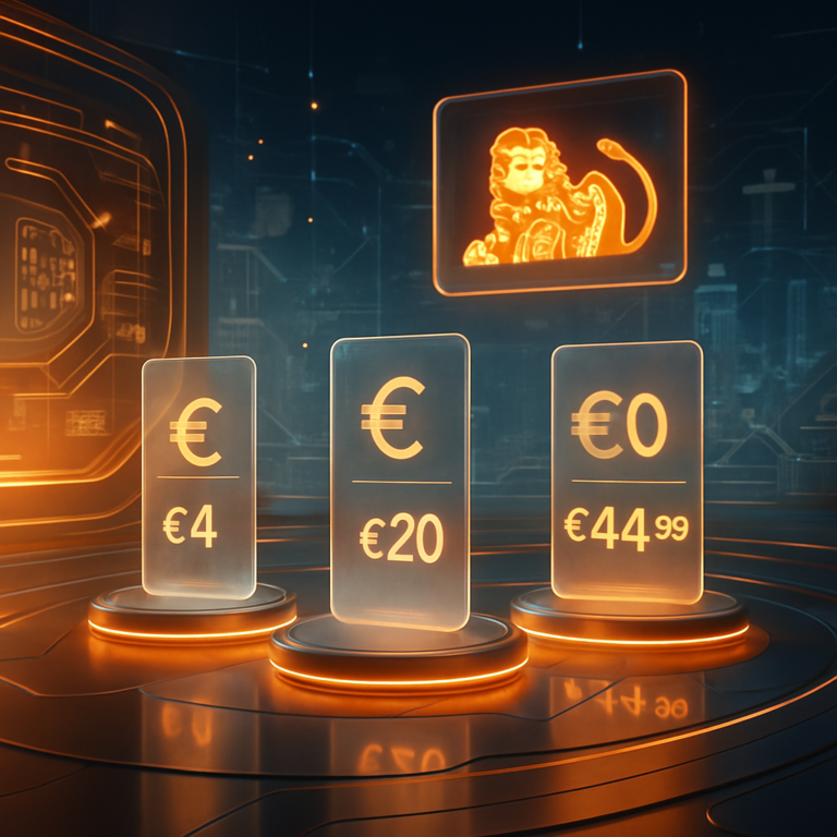 introductie van vier keuzepakketten door ing varierend van e4 tot e4499 per maand