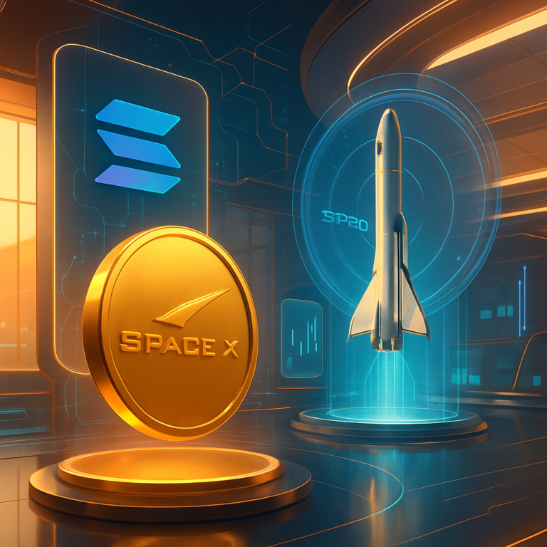 spacex aandelen betreden blockchain introductie van tokenized eigendomsrechten op solana
