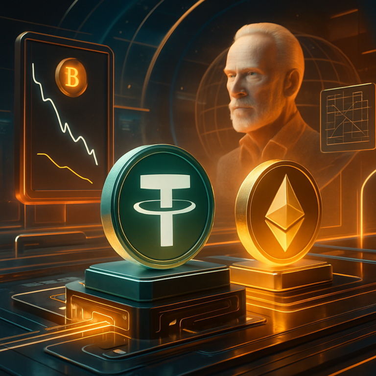 stablecoin tethers marktkapitalisatie dreigt ethereum te overtreffen peter schiffs voorspelling