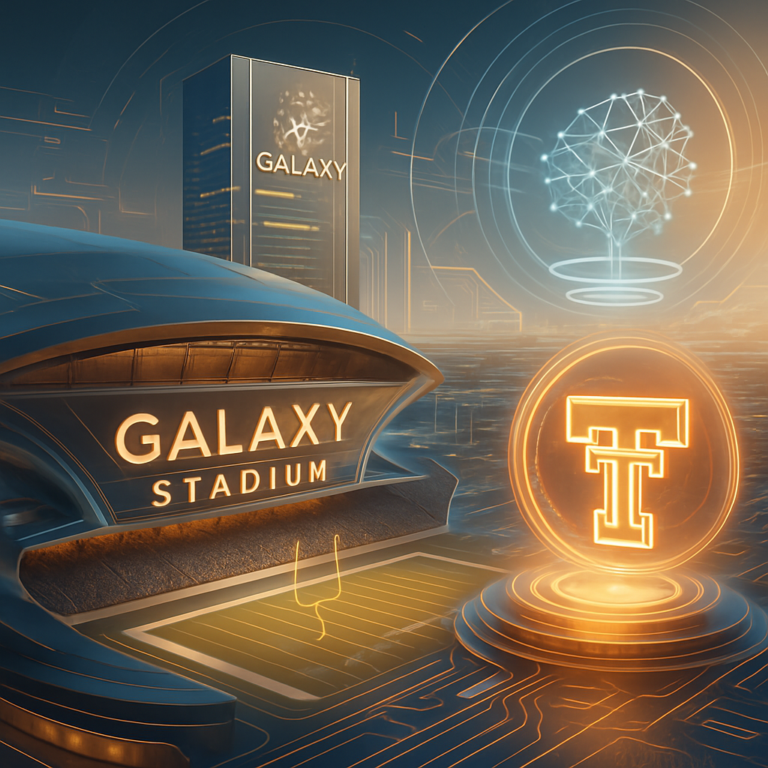 galaxy digital sluit baanbrekende 70m deal met texas tech stadionnaam en digitale activapartnerschap