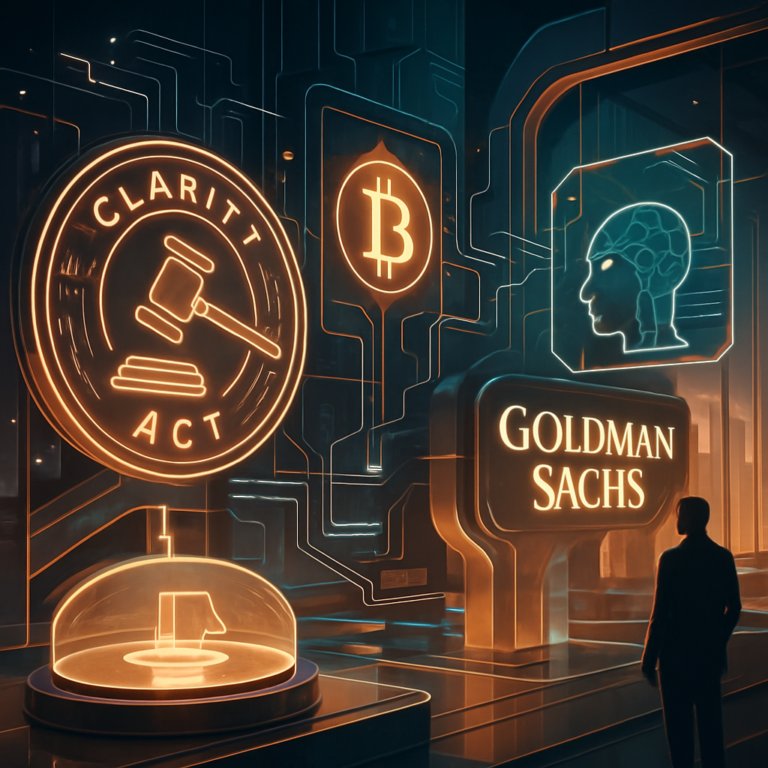 goldman sachs ceo steunt cryptomarkt de impact van de clarity act