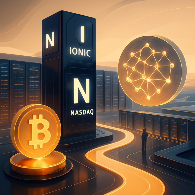 ionic digitals nasdaq notering nieuwe kansen voor crypto en ai investeerders