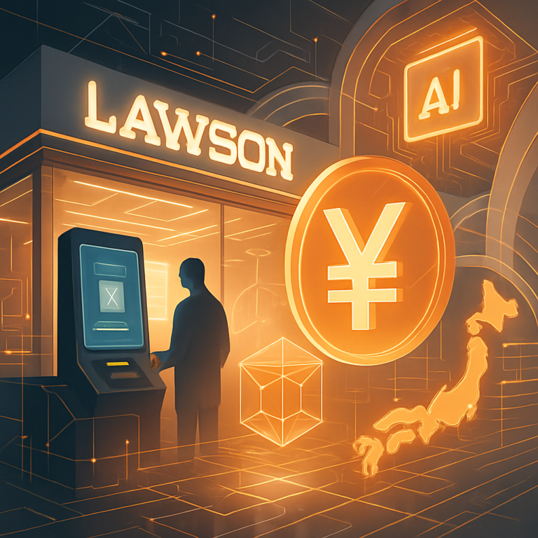 japanse retailgigant lawson test yen gedekte stablecoins in blockchain experiment