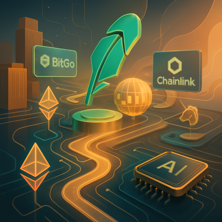 robinhood lanceert ai native ethereum netwerk de brug tussen crypto en traditionele financien