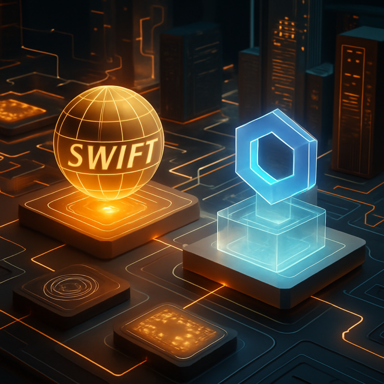 swift en chainlink testen tokenisatie cruciale stap richting blockchain integratie in traditionele financien