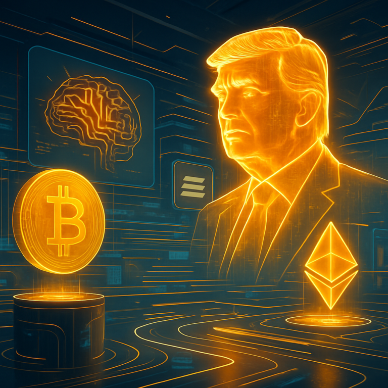trumps cryptocurrency ondernemingen invloed op politiek en marktwerking
