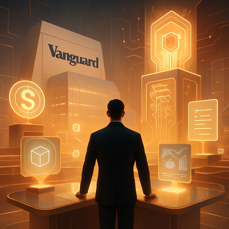 vanguard wijst hoofd digitale activa aan een nieuwe richting voor tokenized finance