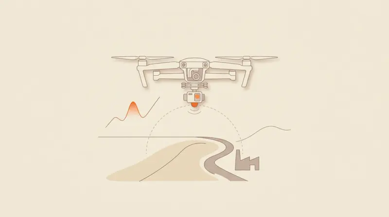 SCK CEN Test Drones Voor Radioactiviteitsmeting Boven Bankloop In Olen
