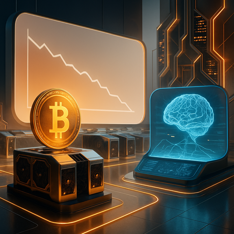 de ondergang van bitcoin mining dalende transactiekosten en groeiende ai focus onder miners