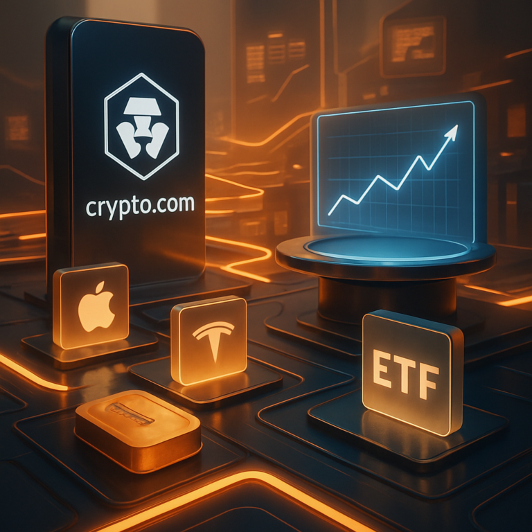tokenized derivaten crypto com diversifieert portfolio met 1500 amerikaanse aandelen en etfs