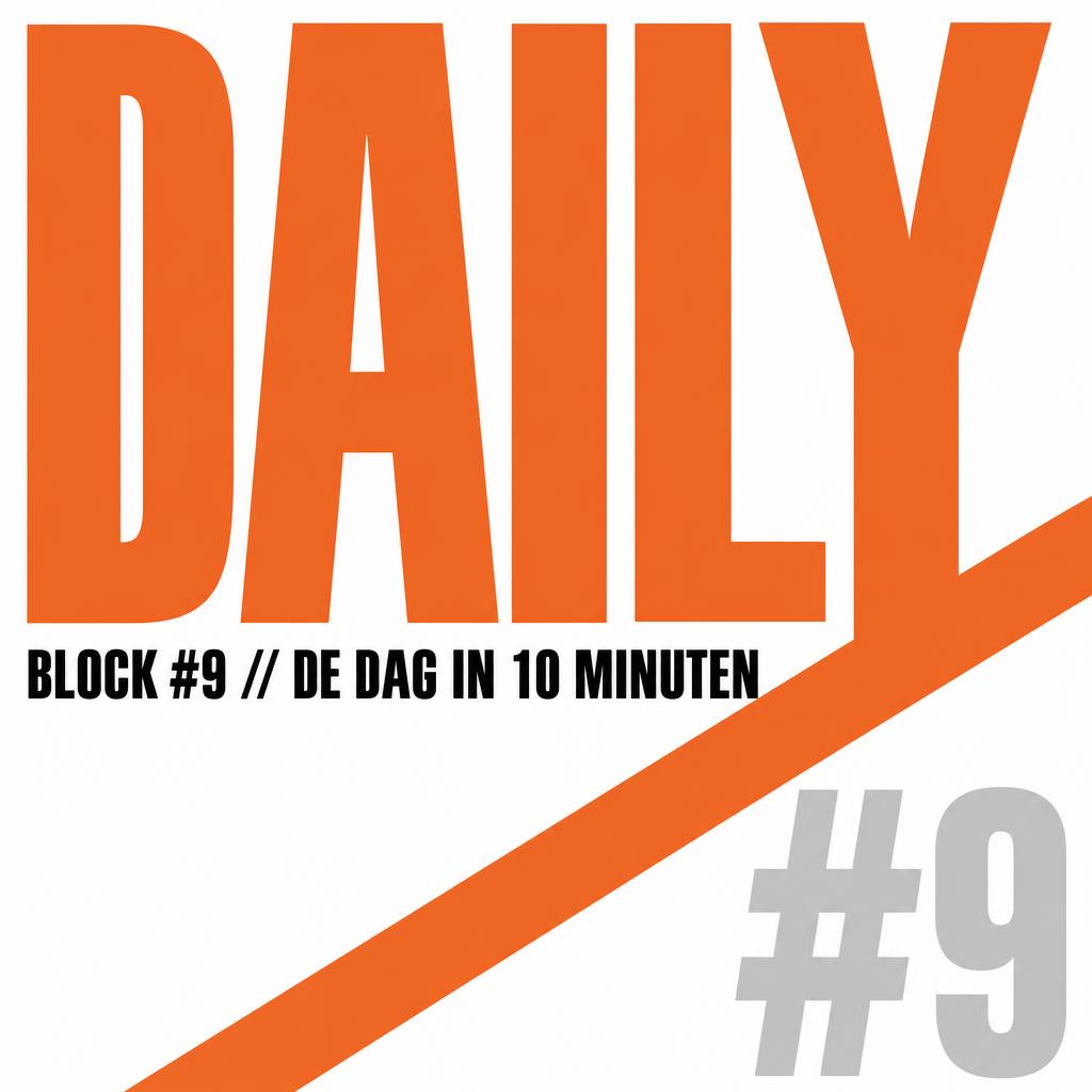 Cover van De Dag In 10 Minuten