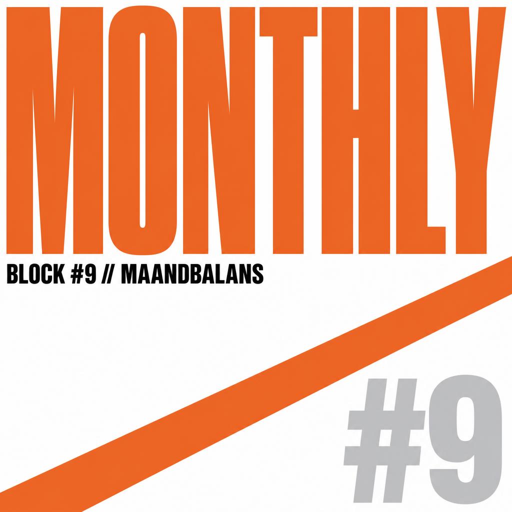 Cover van Maandbalans