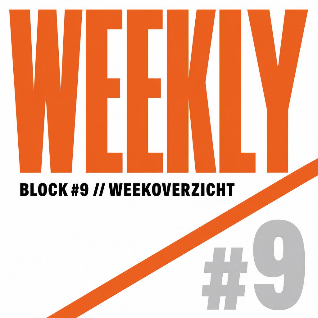 Cover van Weekoverzicht