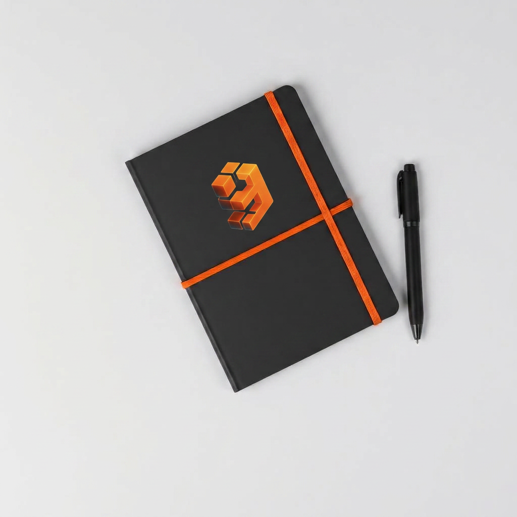 Notebook and pen