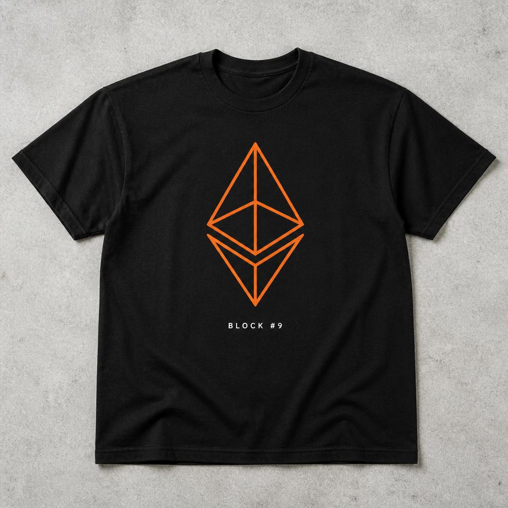 Block #9 Ethereum T-shirt